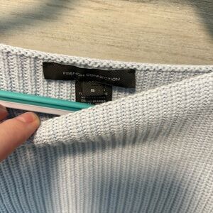 Light blue French collection size small sweater